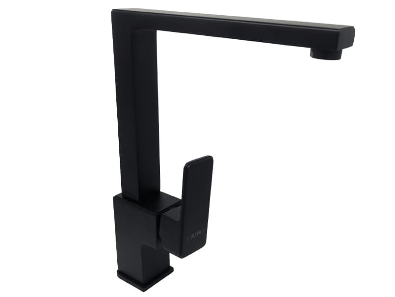 Змішувач для кухонної мийки AIM чорний матовий DG00751 (matte black)