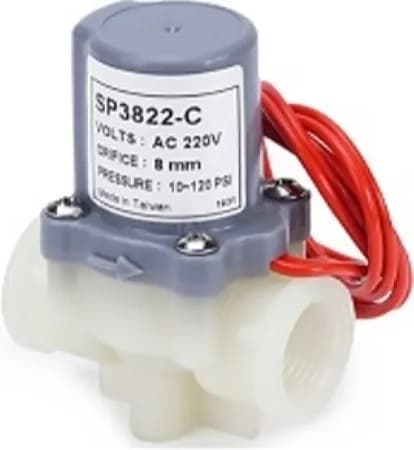 Електромагнітний клапан KP-SP1422-C, 220V, 1/4"