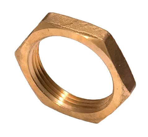 Контргайка 1" латун., (без покриття), 10/400 шт