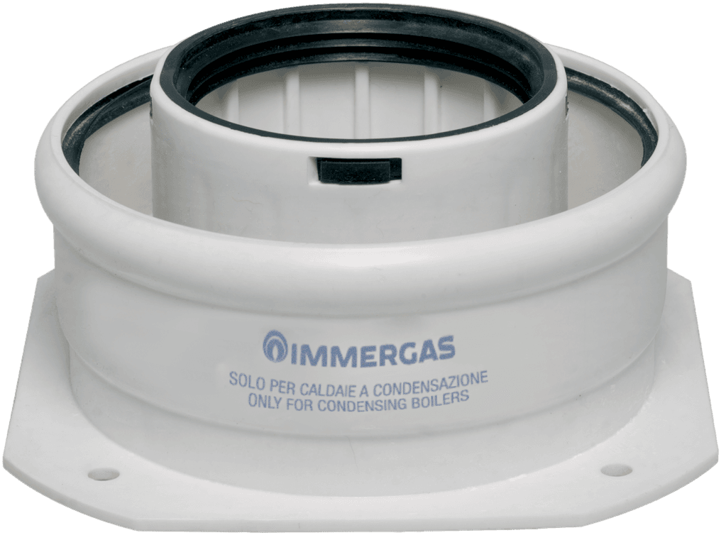 Фланець прямий коаксіальний 60/100 для конденсаційних котлів Immergas 3.012086