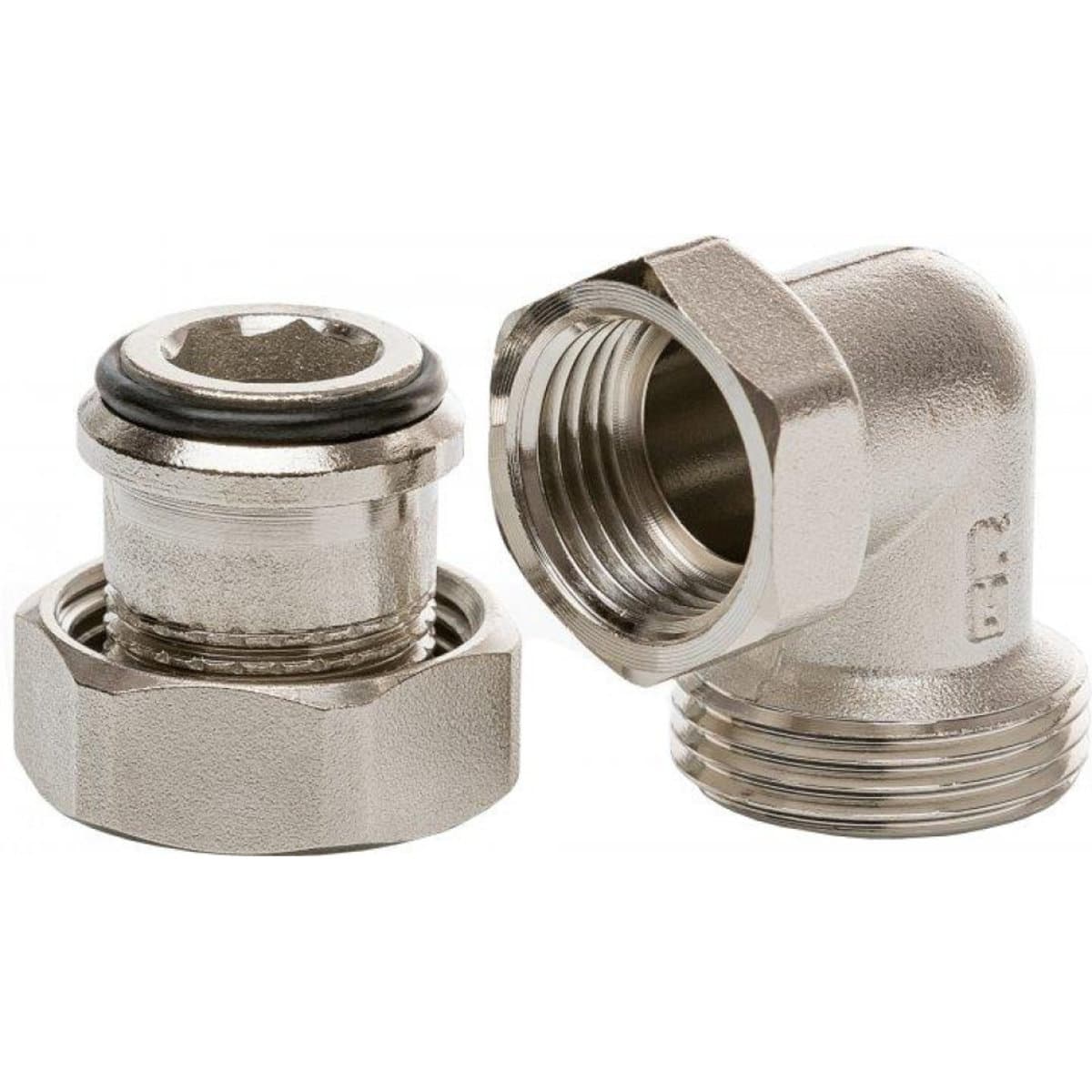 Сгон з накидною гайкою IGER 20 3/4" кутова
