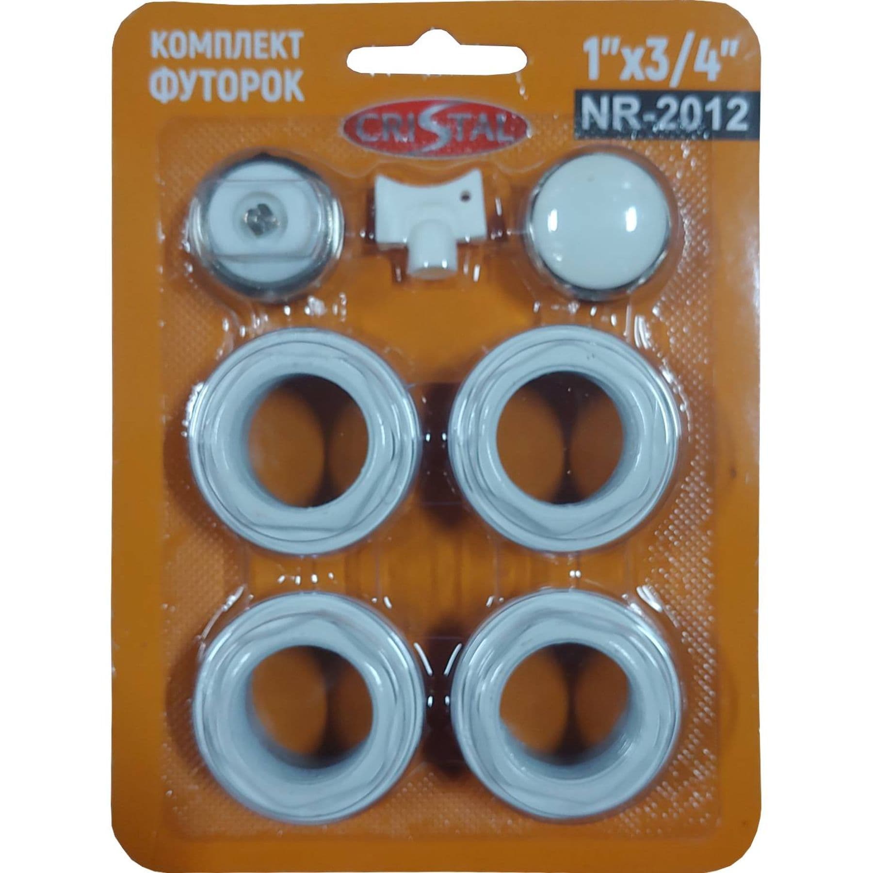 Комплект футорок Solomon для радіаторів 1"x3/4"