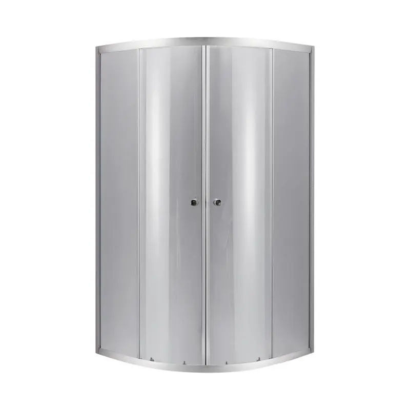 Душова кабіна Lidz Latwa SC90x90.SAT.LOW.DGR, скло темне тоноване 4 мм без піддона