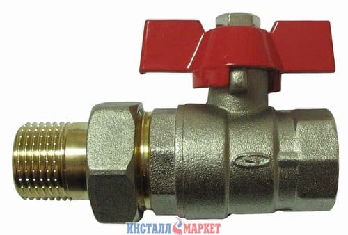 Кран кульовий Solomon з американкою 3/4" посилений