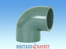 ПВХ коліно діаметр 110 мм 90 градусів