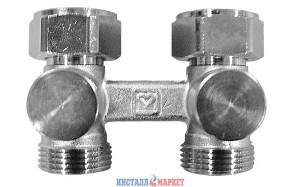 Вузол підключення ГЕРЦ-3000, прохідний 3/4"