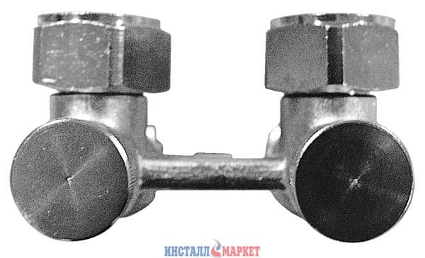 Вузол підключення ГЕРЦ-3000, кутовий 3/4"