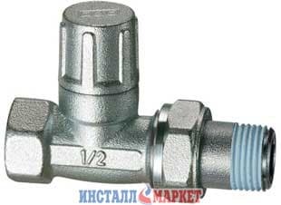 Клапан регулюючий прямий 1/2" нижній FAR