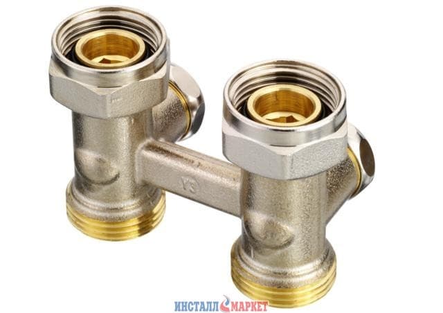 H-подібний запірний клапан RLV-KS 1/2" х 3/4"( прямий)