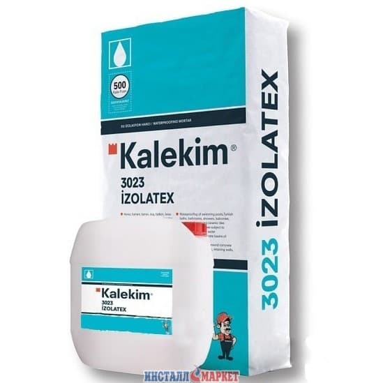Гидроизоляционный состав Kalekim Izolatex 3023 (2 в 1)