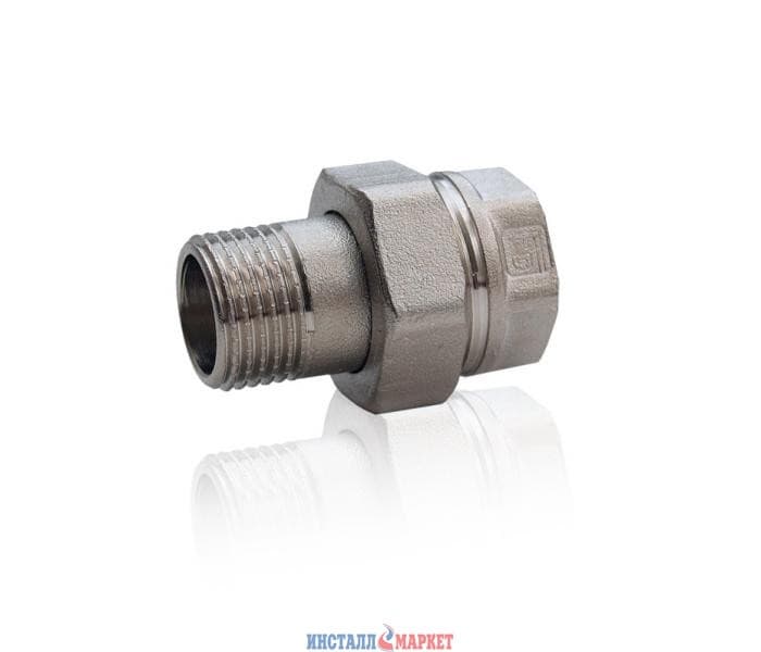 Американка 3/4" нікель