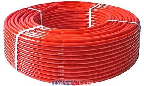 Труба Unidelta Triterm Rosso 16 x 2 мм PEX-EVOH, д.16 мм, червона
