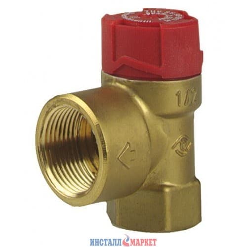 Запобіжний клапан Afriso 3/4 x 1/2 ВР 3 бар 42 390