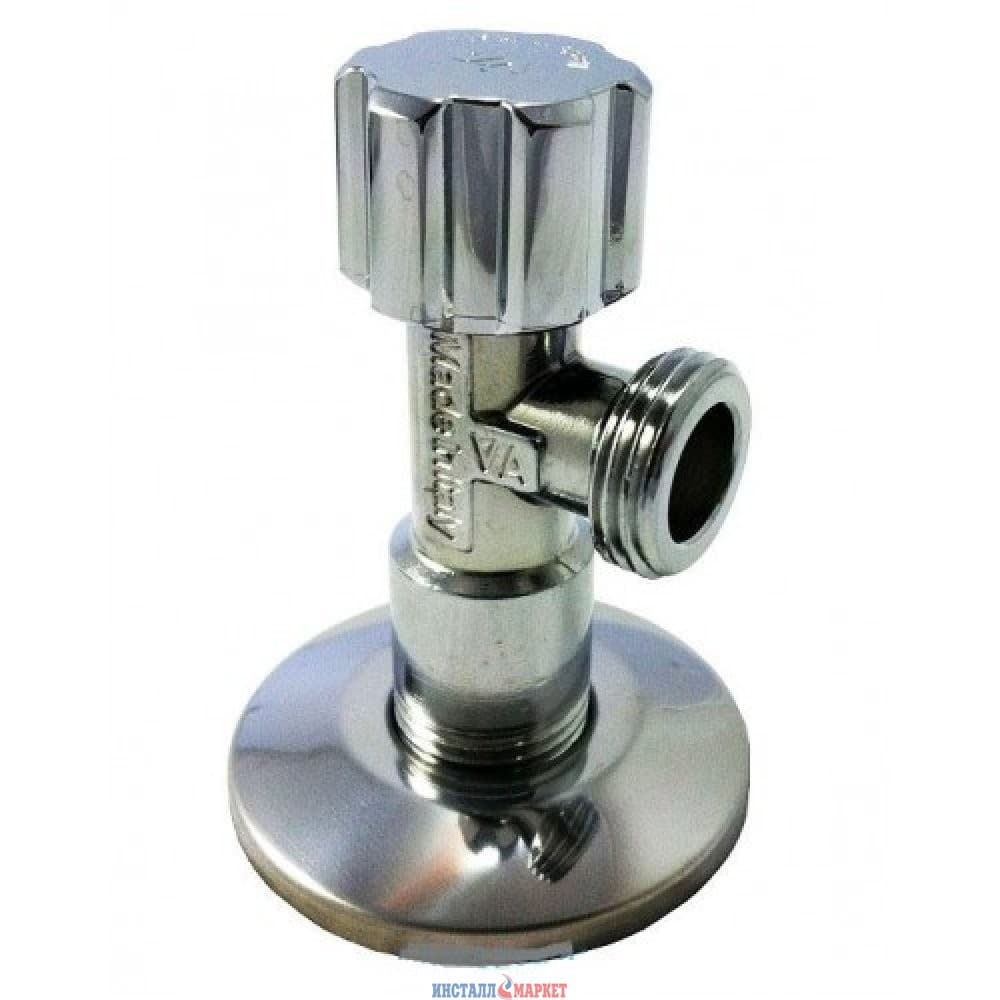Кран для сантехприборов угловой Albertoni 1/2" х 1/2"вентильный