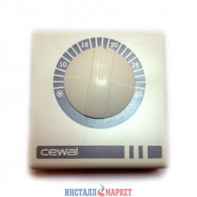 Електромеханічний кімнатний термостат CEWAL RQ