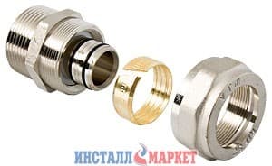 Муфта із зовнішнім різьбленням 32 х 1"