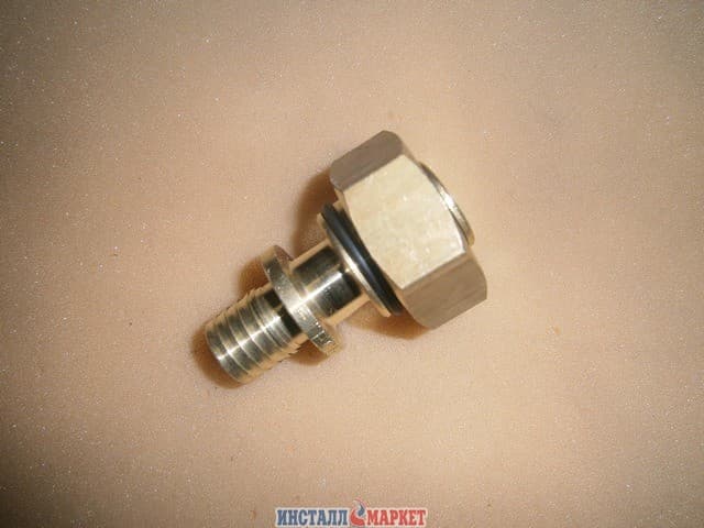 Перехідник з накидною гайкою та торцевим ущільненням 25 x 1"