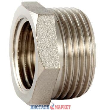 Футорка латунна нікель 3/8"В х 1/2"Н ASCO