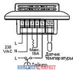 Програмований терморегулятор OJ Electronics OСС2-1991