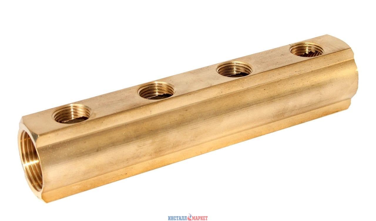 Колектор простий балка 1" х 1/2" (2-6 виходів) ASCO