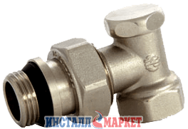 Кран радіаторний кутовий зворотний RSk 1/2"
