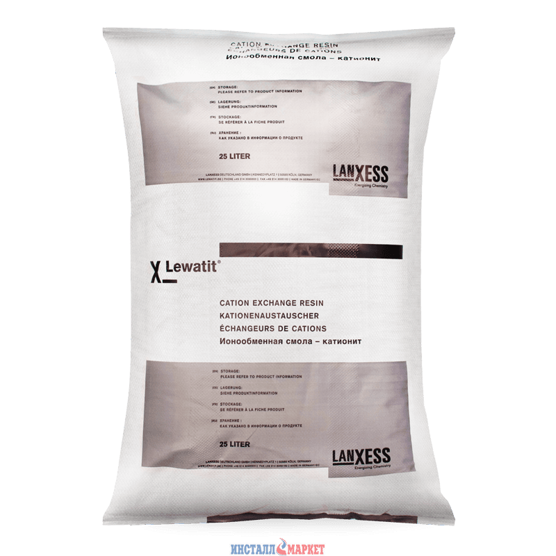 Катионит пищевого класса Lewatit® S 1567 (ионообменная смола)