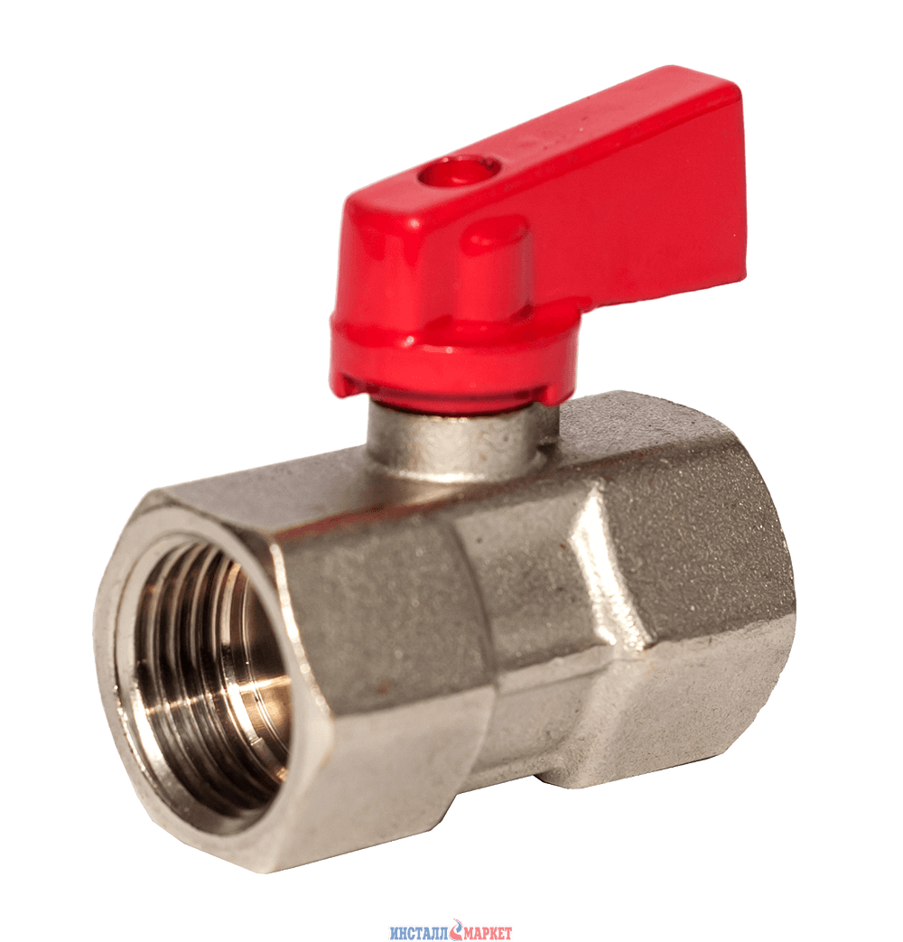 Кран шаровый MINI 1/2"ВВ ASCO