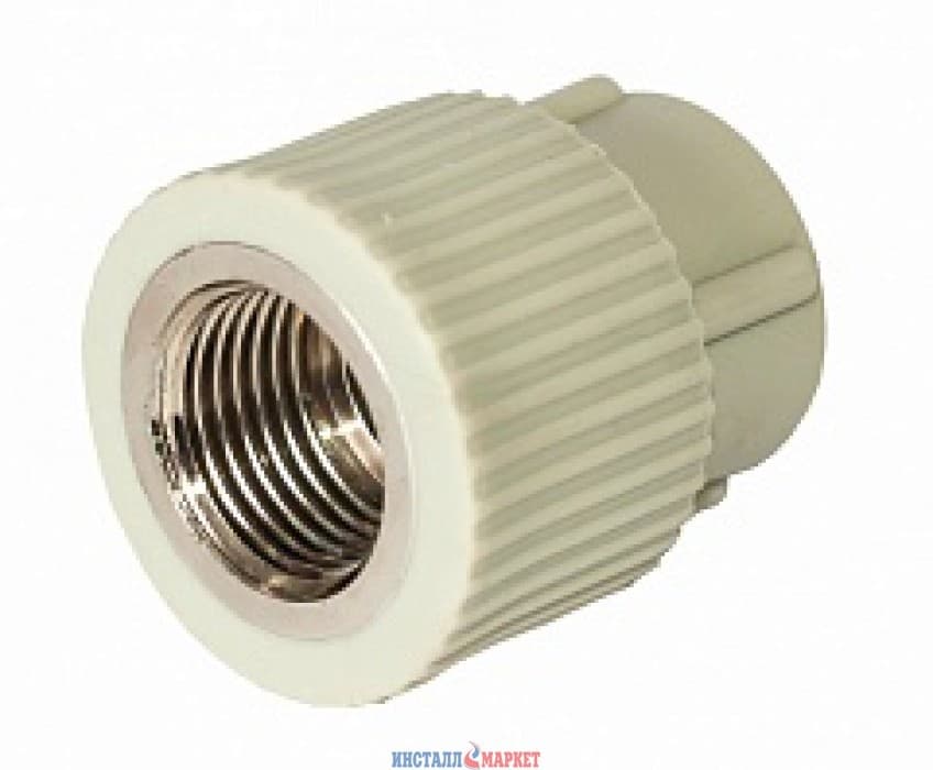 Муфта 25 х 3/4" внутрішня різьба Tebo