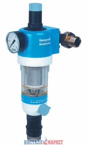 Фільтр поворотний c редуктором для холодної води Honeywell FK74C- AD 3/4 дюйма
