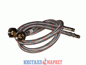 Шланг гнучкий (голка коротка) 1/2* М 10 х 1 ВН 0.7 м