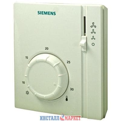 Кімнатний термостат для фанкойлів Siemens RAB 21 DC (ручне керування)