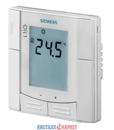 Кімнатний термостат для напівутопленого монтажу Siemens RDD310/EH