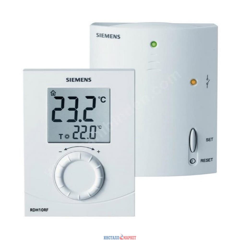 Електронний бездротовий термостат Siemens RDH10RF