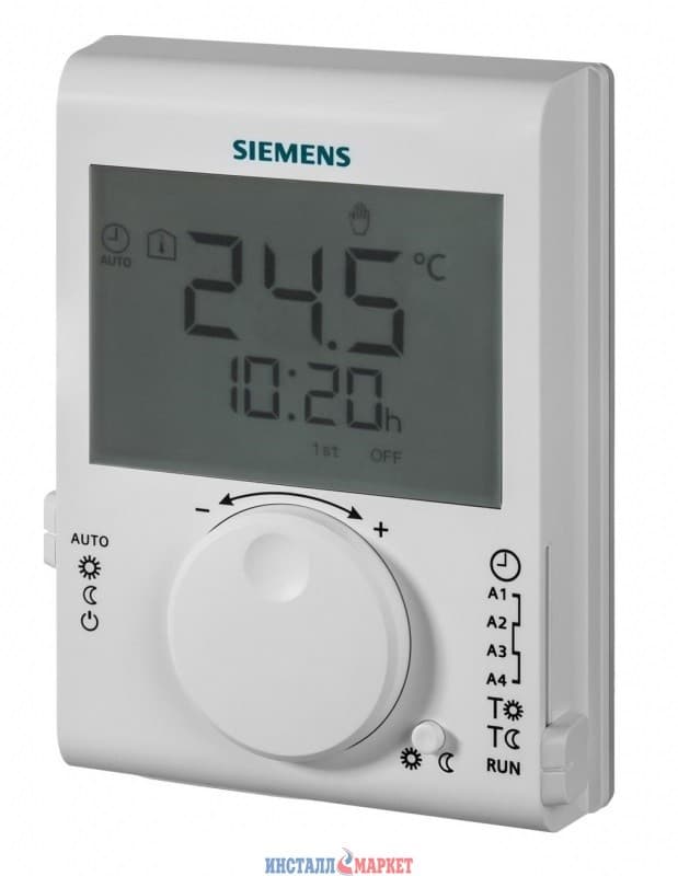 Кімнатний термостат із LCD-дисплеєм Siemens RDJ100