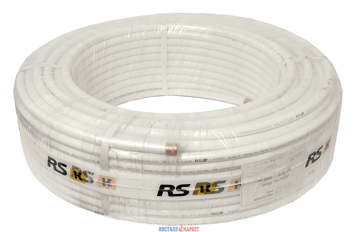 Труба 20 x 2.0 RSk 100 м металопластикова PEXb-AL-PEXb