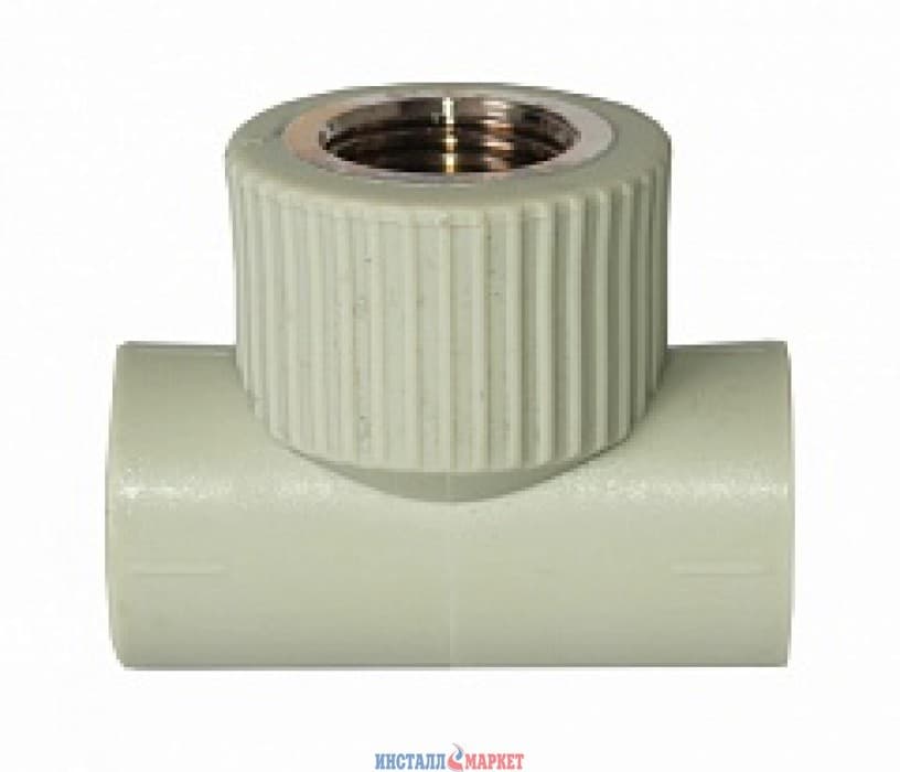 Трійник з внутрішньою різьбою Tebo 25 x 3/4"