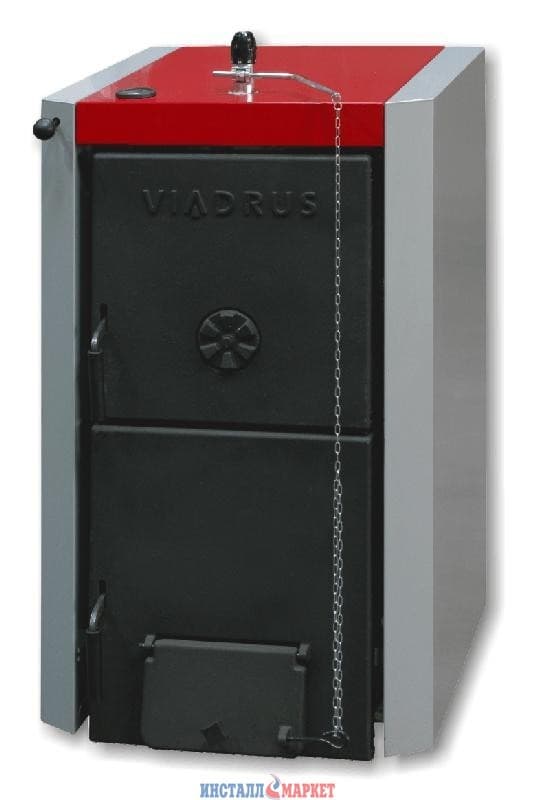 Котел твердопаливний Viadrus Hercules U22 D (8 секцій, 40 кВт)