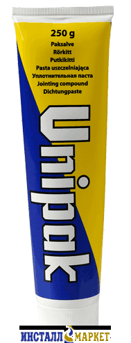 Паста для ущільнення різьбових з'єднань «UNIPAK» 250г.