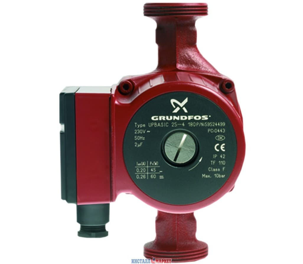 Насос циркуляційний Grundfos UP Basic 25/4