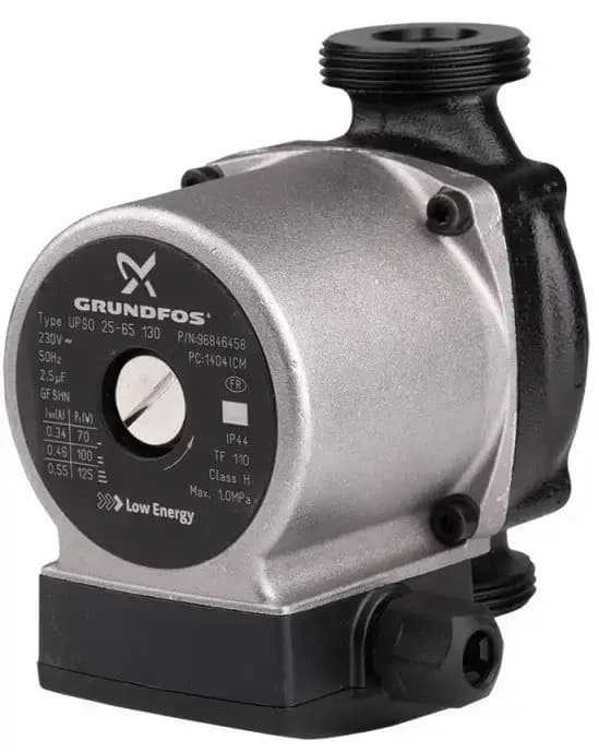 Циркуляційний насос Grundfos UPSO 25-40 130 мм сірий