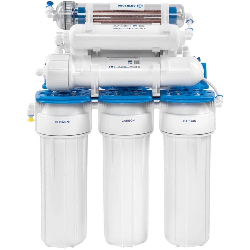 Система зворотного осмосу семиступінчаста Aquafilter RX-RO7-75 (з мінералізатором та біокерамікою)