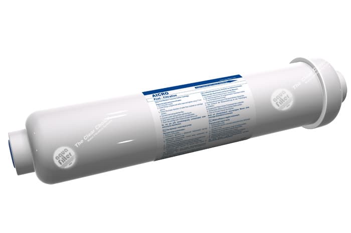 Линейный корпус картриджа Aquafilter 2" х 10" белого цвета