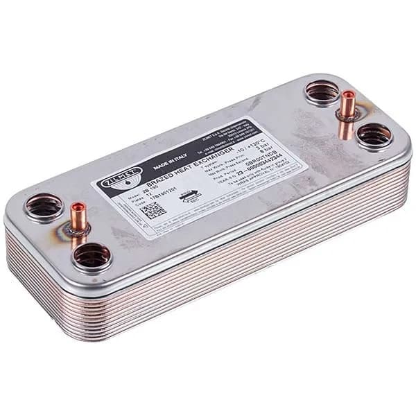 Вторичный теплообменник Beretta R8036 City Mynute,Super Exclusive,Nobel,Zoom,12 пластин, Zilmet