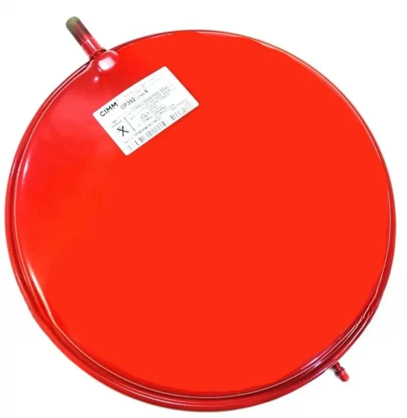 Розширювальний бак плоский Saunier Duval, Protherm 6л (червоний) 3/8", CIMM