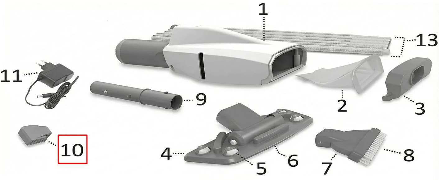 Зарядний пристрій Kokido для пилососа Telsa EV10/15 (база)