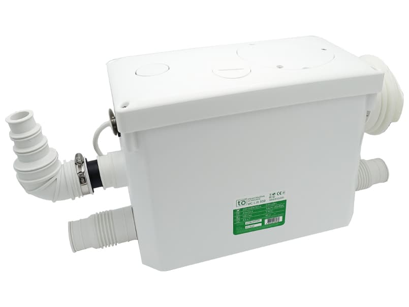 WC Lift 550 Насос каналізаційний 0,55kW(Тиша 45dB + рем.панель) 4in+1out,135л/хв. toHacocи
