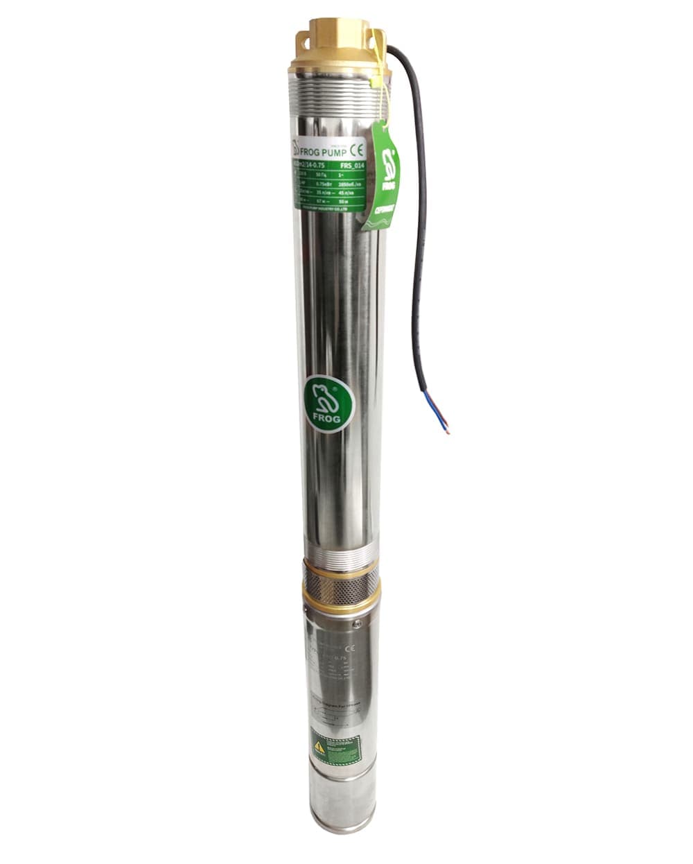 4SDm2/19 Скважинный насос центробежный 1,1kW (3,6m3/час, 126m., подкл.1) FROG