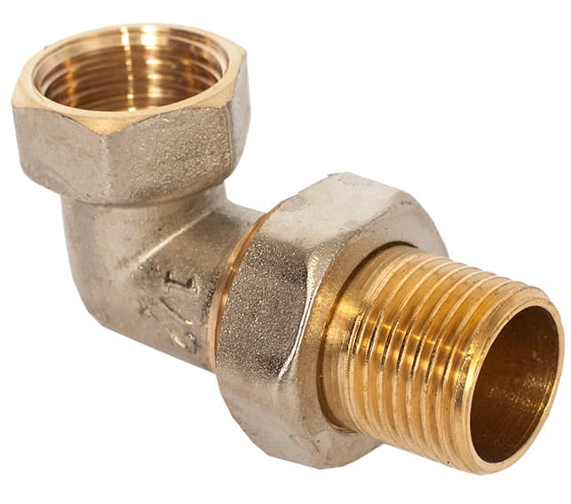 Згін-американка кутовий нікель 1/2" 20/240