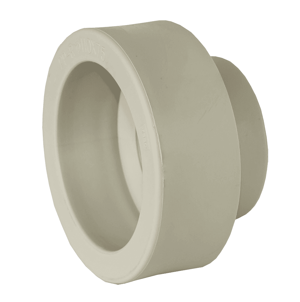 Муфта PPR редукционная 90 х 40 Tebo серая 4/36