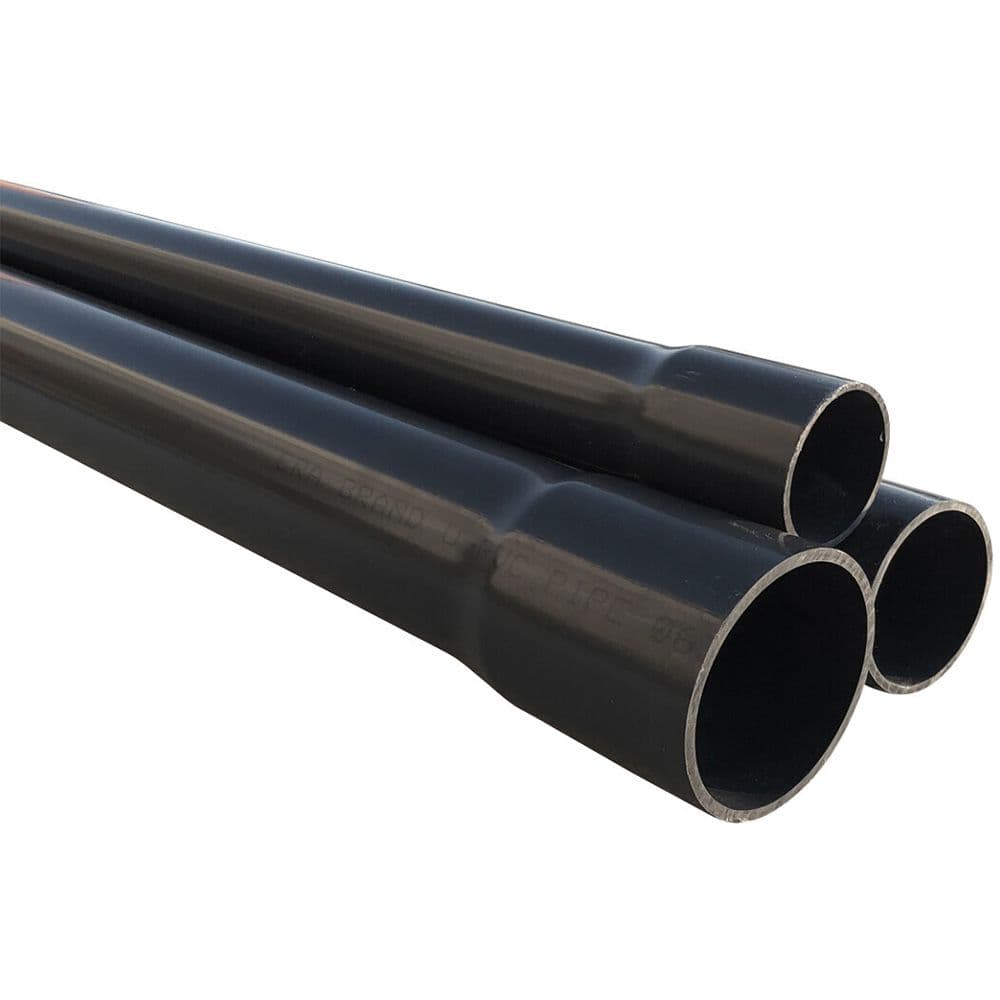 Труба ПВХ (PVC-U) напірна клейова Era PN10 d63 мм, 3 м